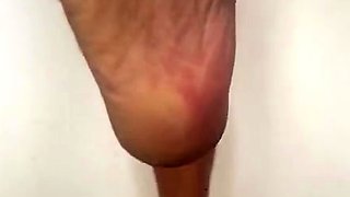 Amateur striptease and Solo masturbation