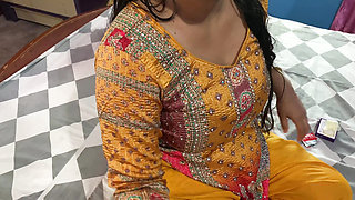 Desi girl want get cock & tried to be innocent to get fucked, fucked her pussy lovingly