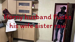 Horny Husband Fucks Wife Step Sister Raw