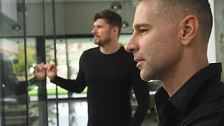 Busty cutie Sata Jones in stockings gets the DP she wants