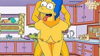 MARGE DOGGYSTYLE FUCKED HENTAI