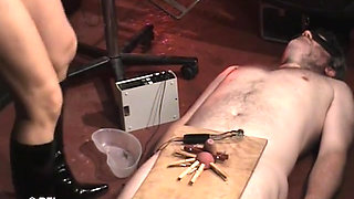 Poor slave punished in all ways