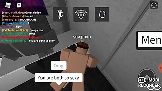 Naughty Work Fun in Roblox with NikkiandSnap