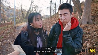 Hunt4k. japanese trampy tourist sakura loved random xxx with a stranger in public