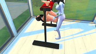 Amateur Trans Alien's Wild Fantasy Sparks Sims Seduction