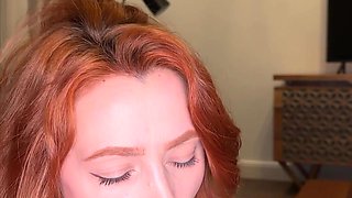 POV Style Blowjob! She Suck Me Till I Explode in Her Mouth! Huge Load