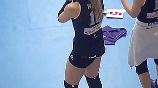 Turkish volleyball girls damla cakiroglu hale kantarciogu