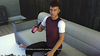 3D animated cartoon fantasy with glasses and anime erotica