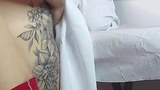 Nurse Has Her First Patient with an Erection!