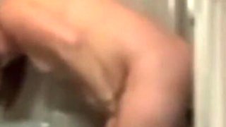Slutty Jewish Wife Never Backs Down From a Dare and Fucks Herself with a Wall Dildo
