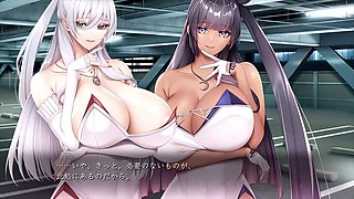 Steamy anime doujin featuring a wild gangbang and messy creampies