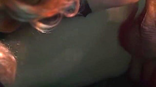 Stepmom Gives a Kinky Rimjob and Handjob