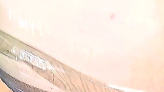 My Extreme Anal Banana, Mashed Bananas with His Cock in My Asshole for a Unique Smoothie