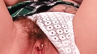 Teacher asked to bring him my dirty panties after orgasm