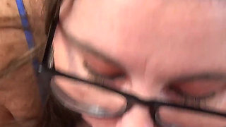 Ashley Ace Swallows a Cock Before Bedtime