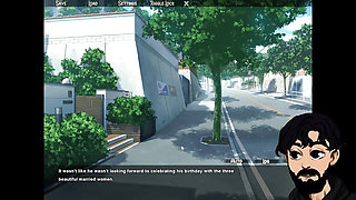 Visual novel Okusama wa moto Yariman we give a romantic encounter to an unsatisfied Milf