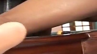 Sexy Ebony Babe Gives a Great BlowJob and Fuck to a Hung Stud