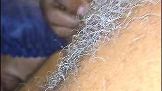 Fucked Wife Wearing Her Panty and Then She Jerked My Cum on Her Tits