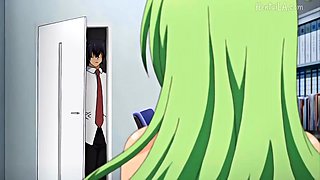 Hentai chick enjoys anal sex at the gym