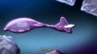 Hentai chick enjoys anal sex at the gym