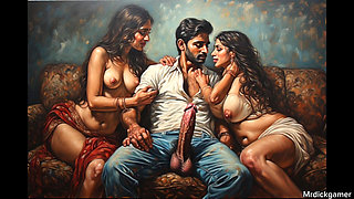 Bhabhi blowjob to her Boss in office for increment
