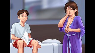 Big tits mom, sexy stepmom, fucking cartoons