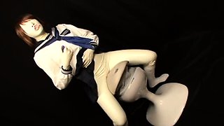 Stacked brunette goes solo toys and masturbation