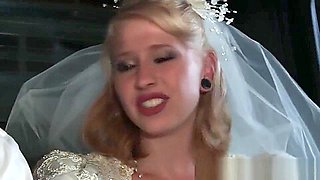 Tattooed bride anal fucks