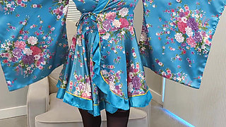 Sadie's Pretty Blue Robe
