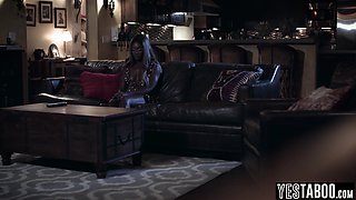 Petite ebony mommy ghost fucks BWC ex BF