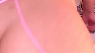 Virgin Girl Shows off and Uses Vibrator Until She Cums and Gets Sticky