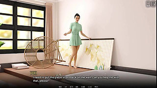 University of problems: guy and a Japanese girl in a dorm room ep 38