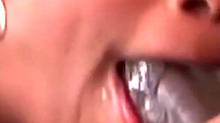 Big Ass Black Slut Mia Peach Deepthroats a BBC and Gets Her Pussy Hardcore Pounded.