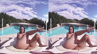 K1r Qu33n: Big Tits, Blowjob  Brunette VR Porn