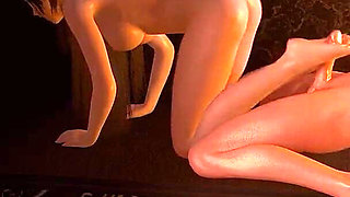 Tifa Is Giving Cloud a Footjob - Final Fantasy