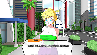 Hybrid Eroventures - The First Date with Erasa, Videl's Busty Friend