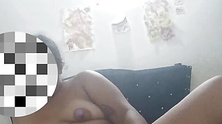 Hot young girl can't hold back the urge and gets cucumber