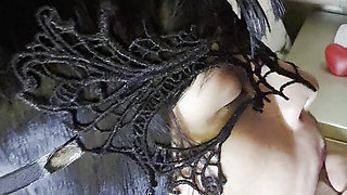 NYMPHOMANIAC NANNY SUCKS THE DICK OF THE FATHER OF THE BOYS SHE TAKES CARE OF