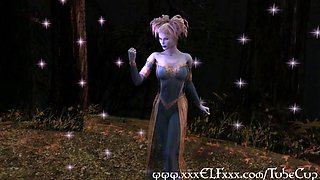 Elf Enchantress Fucks and Gives Magical Blowjob
