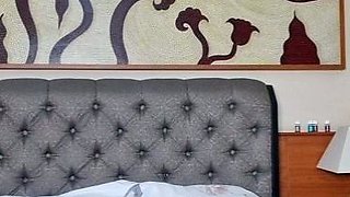Blonde tight pussy babe solo toy fun in glamour masturbation