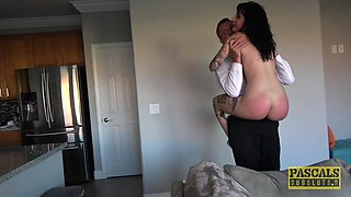 Rough pussy and throat fucking for dirty slut Charlotte Sartre