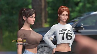 Sensational summer vibes with gorgeous babes by Loveskysan69real