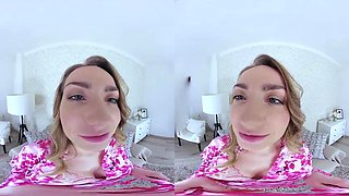 VR Close UP Intimacy: Babe, Blonde  Virtual Reality Porn