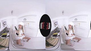 Lola Myluv VR Porn: Cooking Veggies With Pussy Juice - VirtualTaboo
