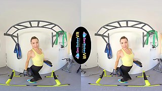 Fitness Babe - Shaved Teen Workout Sex - Sexlikereal