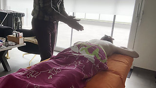 Massage Till Cock in the Mouth