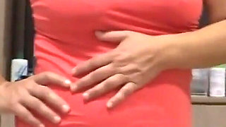 Beautiful Stepmom on Beach Vacation Shows off and Undresses to Be Fucked by Her Stepson