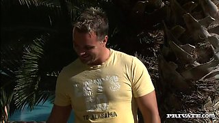 Josette Most and Renata Black Have Outdoor 4 Way with Blowjobs and DP - Private Porn Sex Videos
