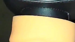 BBW Amateur Stepmom with Pussy Mask Fucked in Mouth