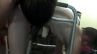 Putting All Kinds of Things in My Ass Before Strapon Fucking Me Pegging